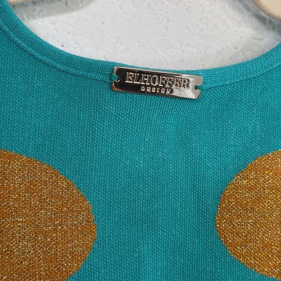 Elhoffer Design Cape Sweater Womens Russian Princess Knit Cardigan Costume Anya - Picture 10 of 12